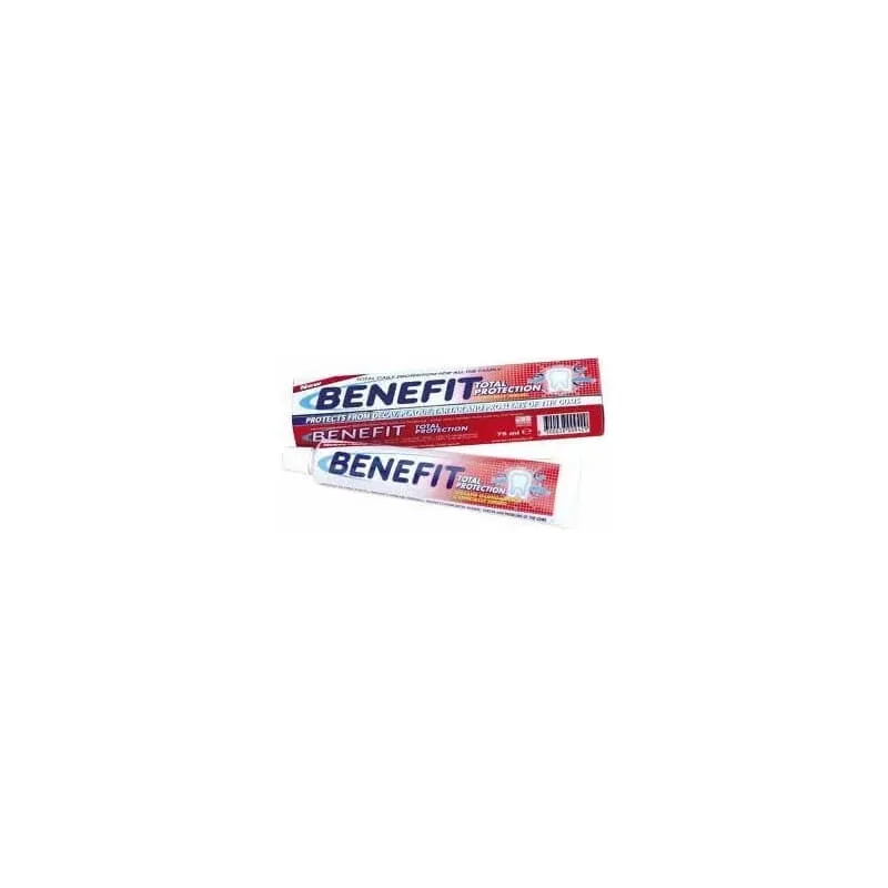 Benefit - pastă de dinți cu protecție totală pentru dinți, 2 ambalaje a câte 75 ml — preț și oferte