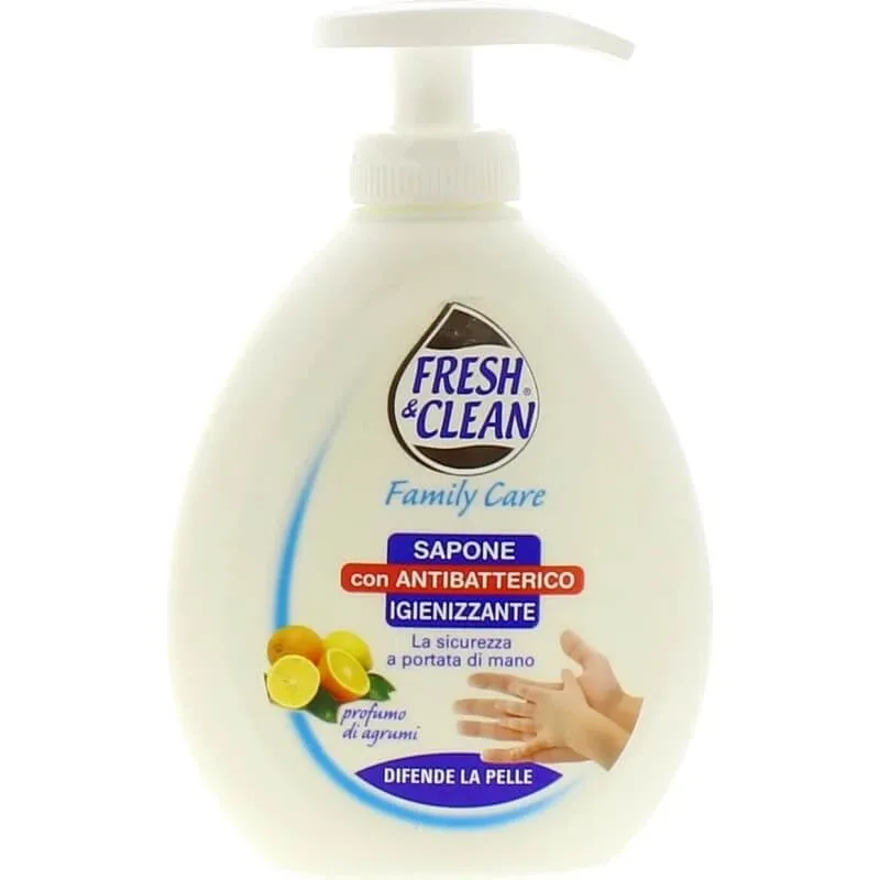 Fresh &amp; clean – săpun lichid igienizant cu efect antibacterian, 300 ml — preț și oferte