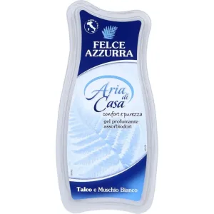 Felce Azzurra – Deodorant de cameră sub formă de gel parfumat, cu proprietăți de absorbție a mirosurilor, cu talc și mosc alb