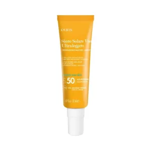 Pupa cremă de protecție solară pentru față SPF 50, ser solar ultraleger, protecție împotriva petelor, anti-îmbătrânire, protecție ridicată, 50 ml