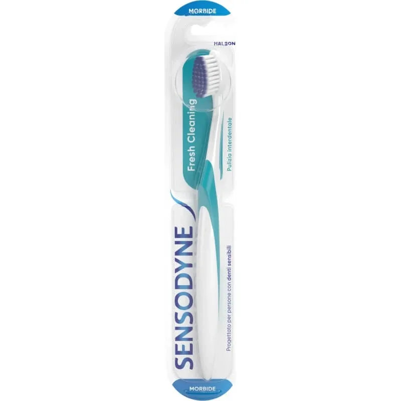 Sensodyne Fresh cleaning – periuță de dinți cu peri moi pentru dinți sensibili — preț și oferte