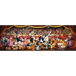 Clementoni Panorama Disney Orchestra – puzzle de 1000 de piese