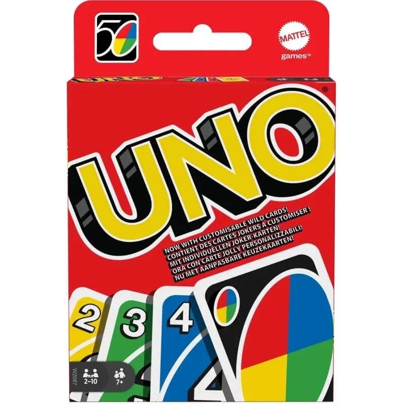 Mattel Uno – joc de cărți, versiunea standard — preț și oferte