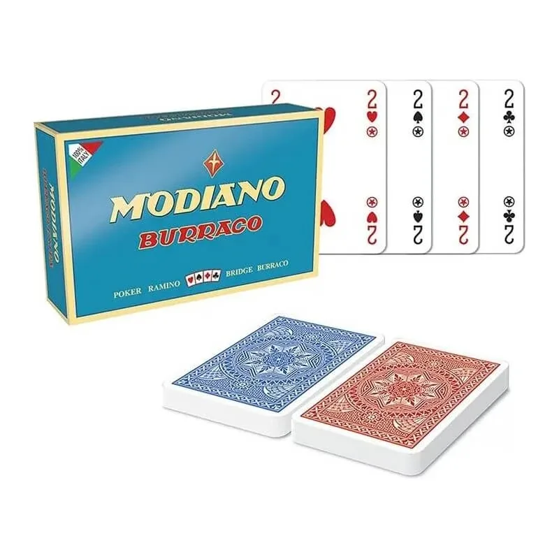 Modiano Burraco extra – cărți de joc cu 108 figuri — preț și oferte