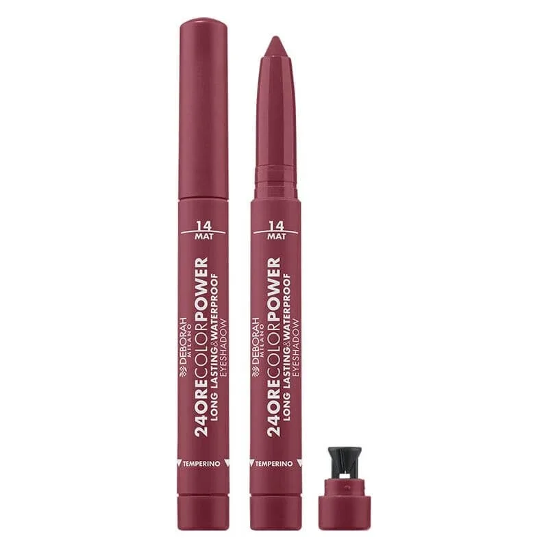Deborah 24ore color power – fard de pleoape sub formă de stick nr. 14 burnt sienna — preț și oferte