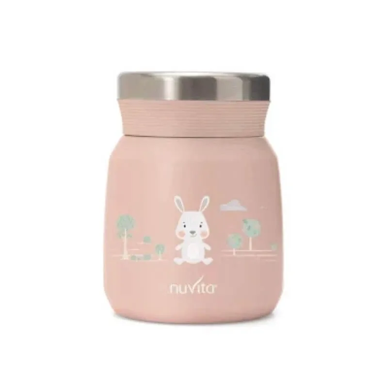 Nuvita Thermos – recipient din oțel inoxidabil pentru alimente calde și reci, model „English Rose”, 300 ml — preț și oferte