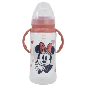 Stor Disney Minnie – biberon anti-colici cu tetină din silicon cu debit variabil, pentru copii de la 0 luni, 360 ml