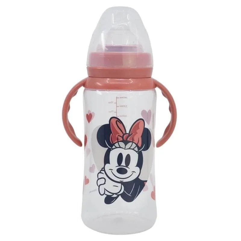 Stor Disney Minnie – biberon anti-colici cu tetină din silicon cu debit variabil, pentru copii de la 0 luni, 360 ml — preț și oferte