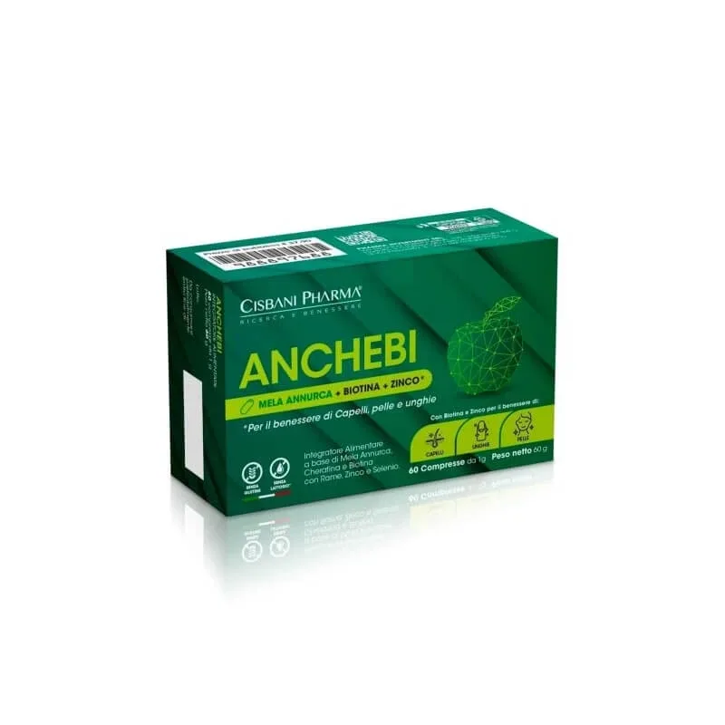 Anchebi 60 de comprimate – supliment alimentar pentru păr și unghii puternice — preț și oferte