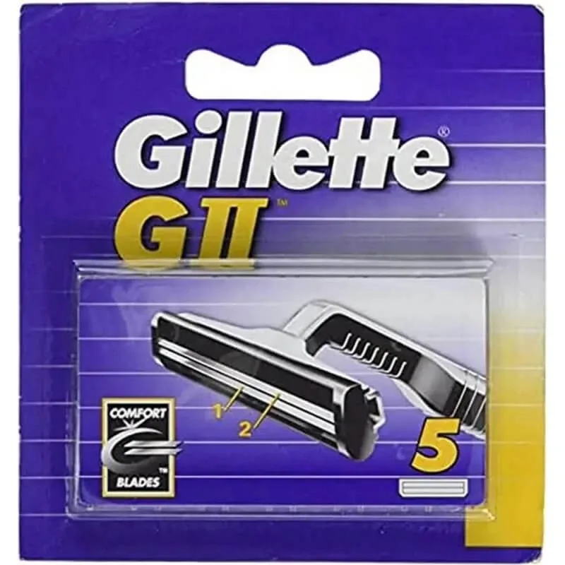 Lame de schimb Gillette pentru aparatul de ras Gii – 5 lame — preț și oferte