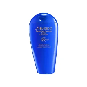 Shiseido Cremă solară SPF 50+, lapte pentru față și corp, protecție solară foarte ridicată, 300 ml
