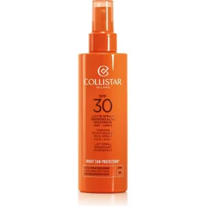 Collistar cremă solară SPF 30, spray cu textură de lapte, hidratantă pentru față și corp, protecție ridicată, 200 ml