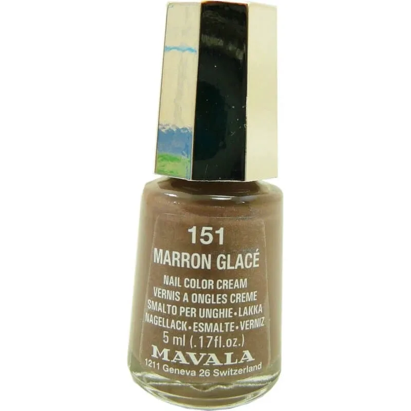 Mavala Minicolors – lac de unghii nr. 151 marron glace — preț și oferte