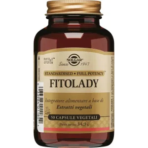 Solgar Fitolady 50 capsule vegetale – supliment alimentar pentru ciclul menstrual și menopauză