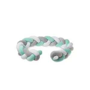 Kiokids Șnur de protecție pentru pătuț și leagăn – verde mentă, 1,50 m