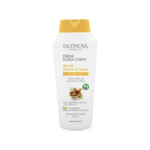 Glenova Cremă fluidă cu ulei din germeni de grâu pentru tenul uscat 300 ml