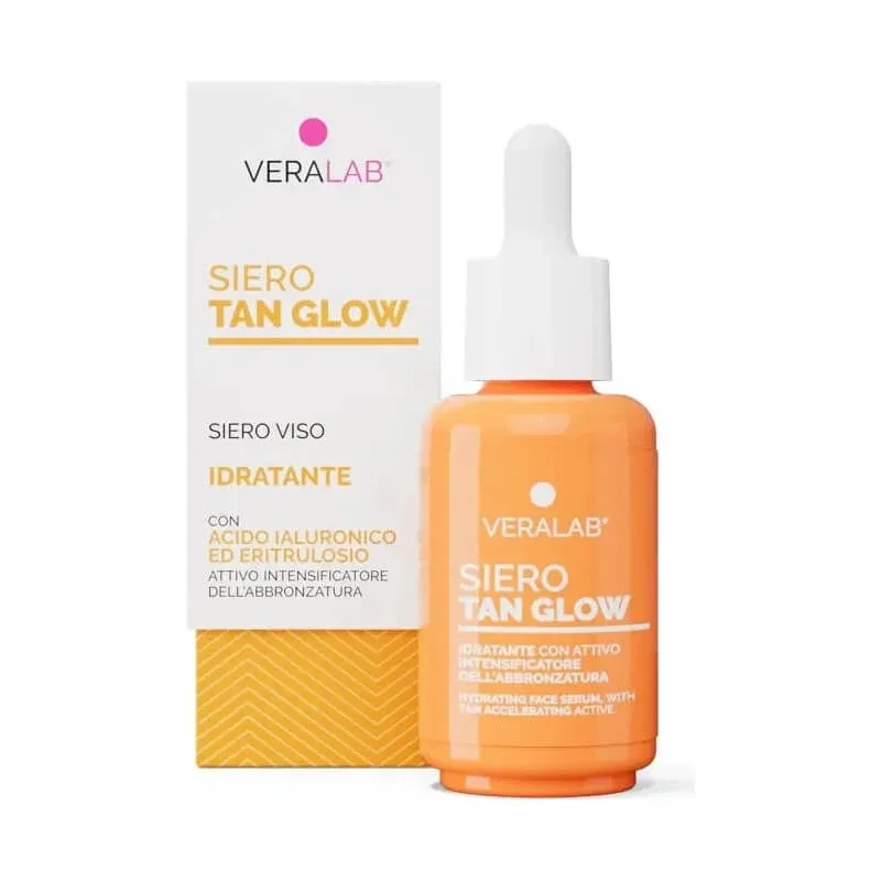 Veralab Siero Tan Glow – ser hidratant pentru față, 30 ml — preț și oferte