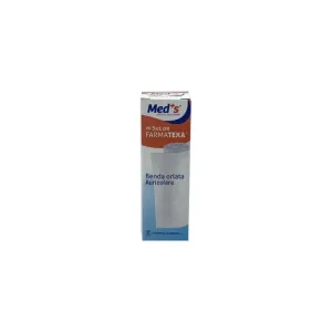 Bandă auriculară cu margini tivite Meds Farmatexa, 500 m x 1 cm