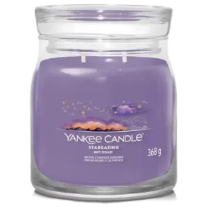 Yankee Candle Stargazing – lumânare parfumată medie din seria Signature, 368 g