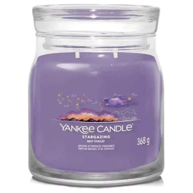 Yankee Candle Stargazing – lumânare parfumată medie din seria Signature, 368 g — preț și oferte