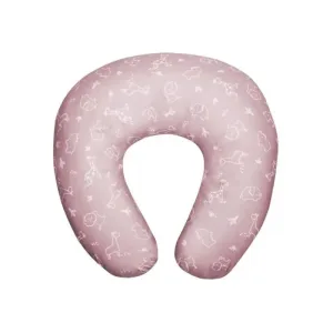 Stor Cora – pernă de alăptare – junglă roz