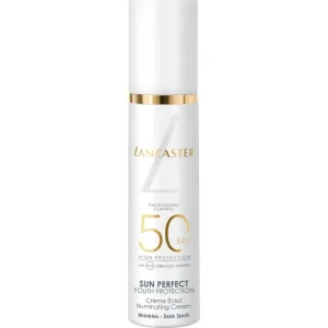 Lancaster Cremă de protecție solară pentru față SPF 50, iluminatoare, Sun Perfect Infinite Glow, protecție ridicată, 50 ml