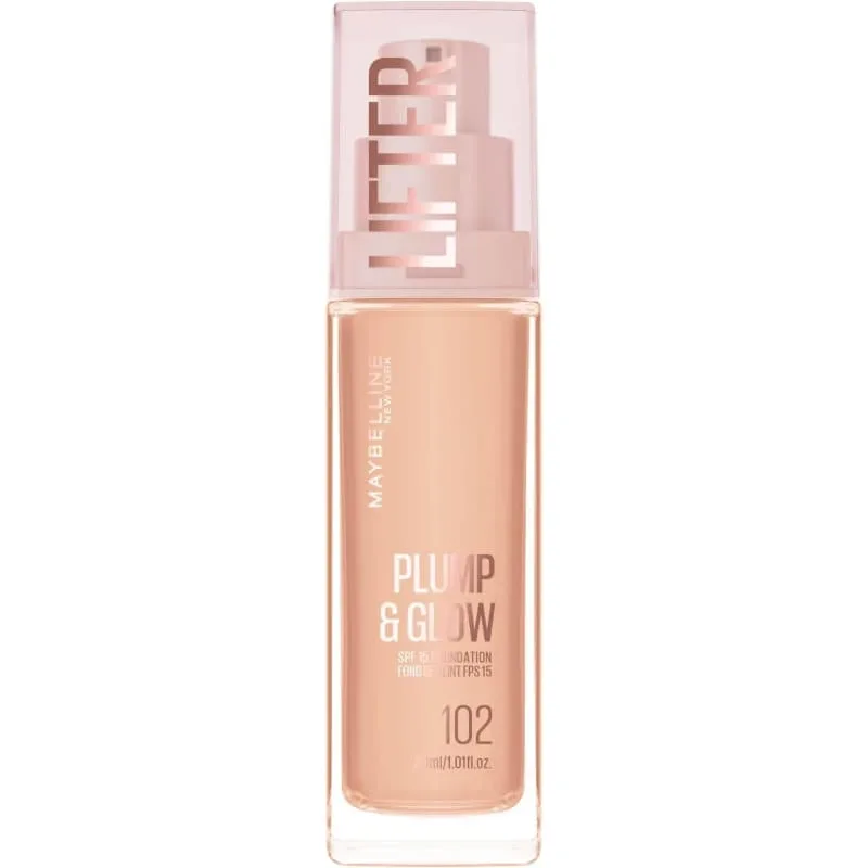 Maybelline Lifter plump &amp; glow - fond de ten nr. 102 Maybelline New York — preț și oferte