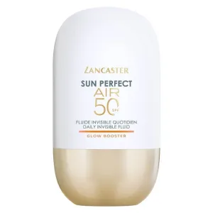 Lancaster Sun Perfect Air Cremă de protecție solară pentru față SPF 50, pentru uz zilnic, fluid invizibil, cu efect de strălucire, protecție ridicată, 40 ml