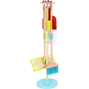 Tooky toys Set de curățenie din lemn pentru copii