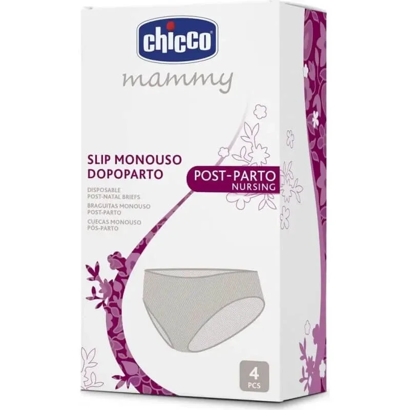 Chicco Mammy – 4 chiloți de unică folosință pentru după naștere, mărimea 4 — preț și oferte