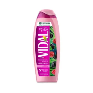 Vidal Berries &amp; musk - gel de duș revigorant 250 ml