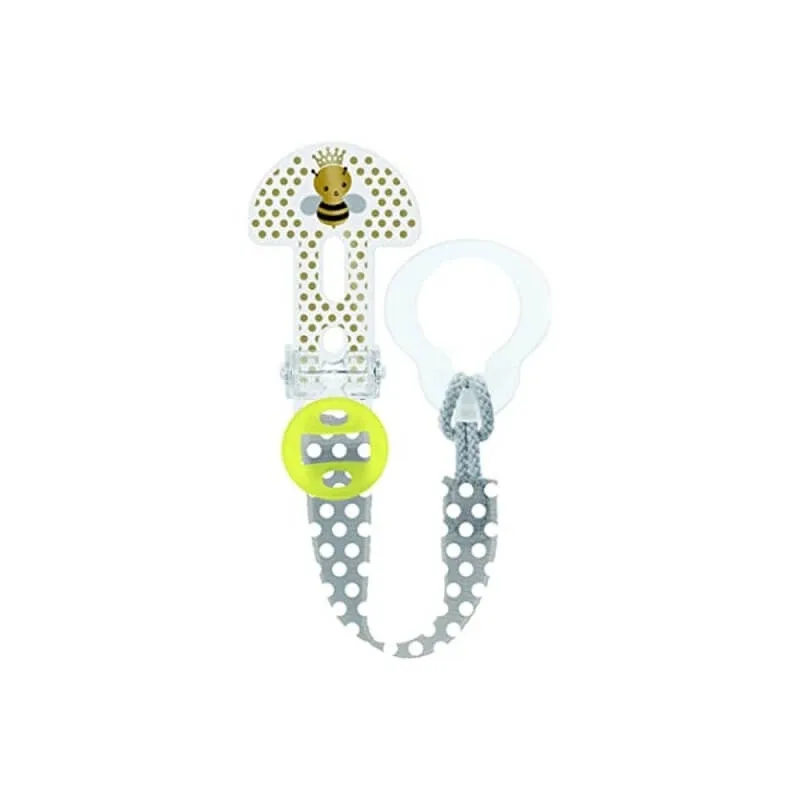 Mam Clip it &amp; cover fairytale – clemă pentru suzetă cu protecție integrată, reglabilă și multifuncțională, pentru copii de la 0 luni în sus, cu motiv neutru — preț și oferte