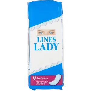 Lines lady - 9 tampoane anatomice pentru toate tipurile de scurgeri
