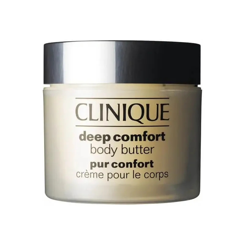 Clinique Deep Comfort Body Butter – cremă de corp cu hidratare intensă, 200 ml — preț și oferte