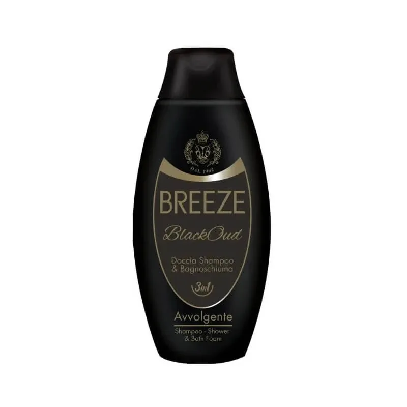Breeze Black oud - șampon și gel de duș 3 în 1 cu aromă îmbietoare, 400 ml — preț și oferte
