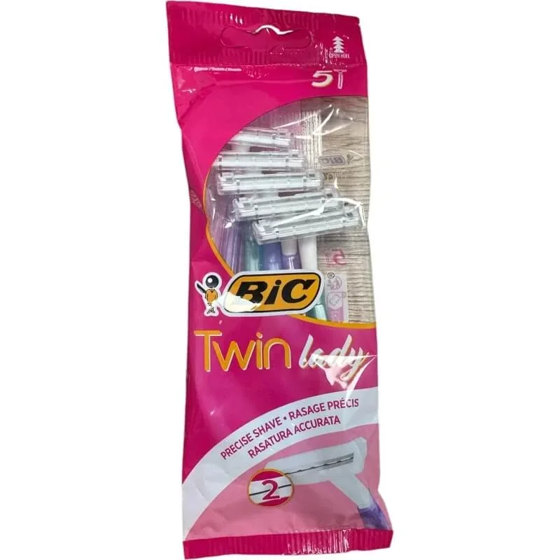 Bic Twin Lady Sensitive – 5 aparate de ras de unică folosință — preț și oferte