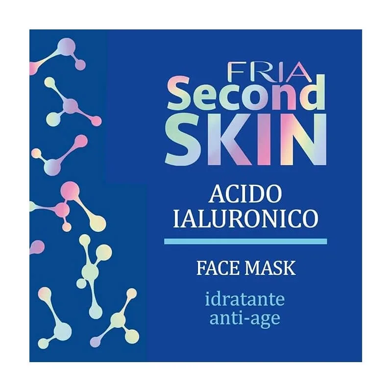 Fria Masca „Second Skin” – tratament facial hidratant anti-îmbătrânire cu acid hialuronic — preț și oferte