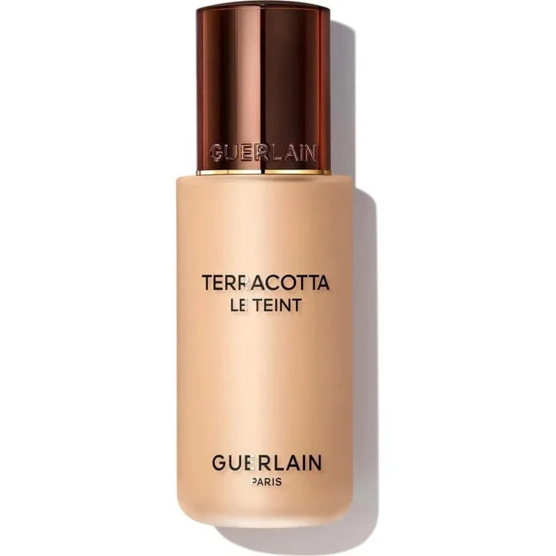 Guerlain Terracotta Le Teint – fond de ten pentru un aspect natural perfect – nr. 3W cald / auriu — preț și oferte