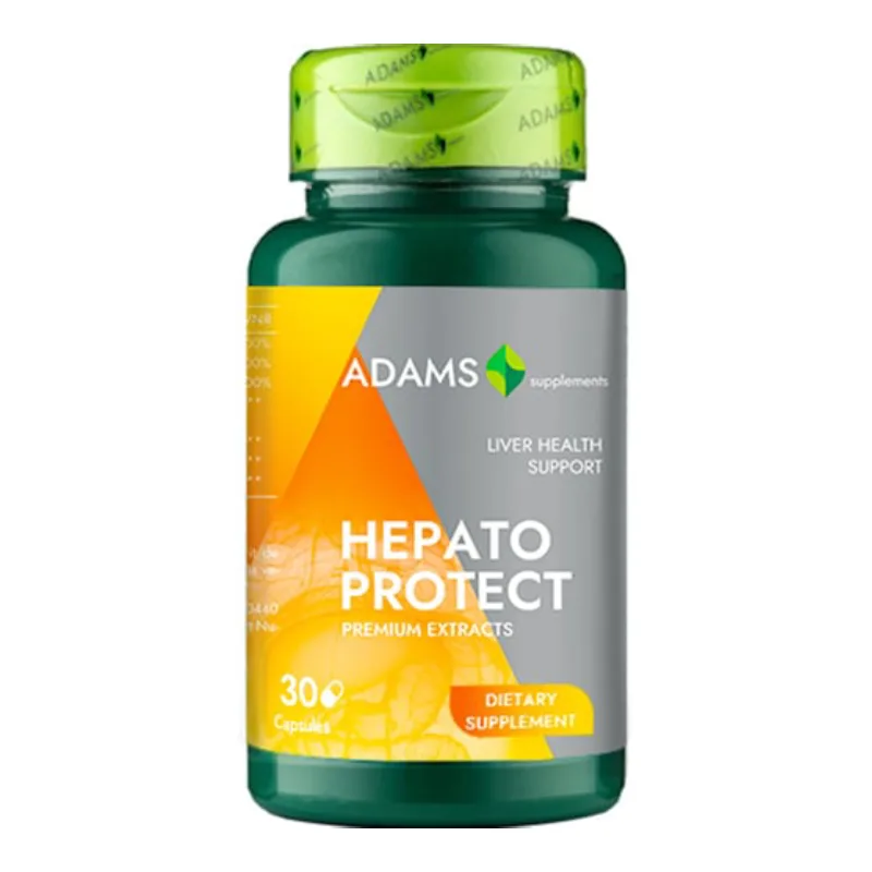 HepatoProtect, 30 capsule, Adams ADAMS VISION — preț și oferte