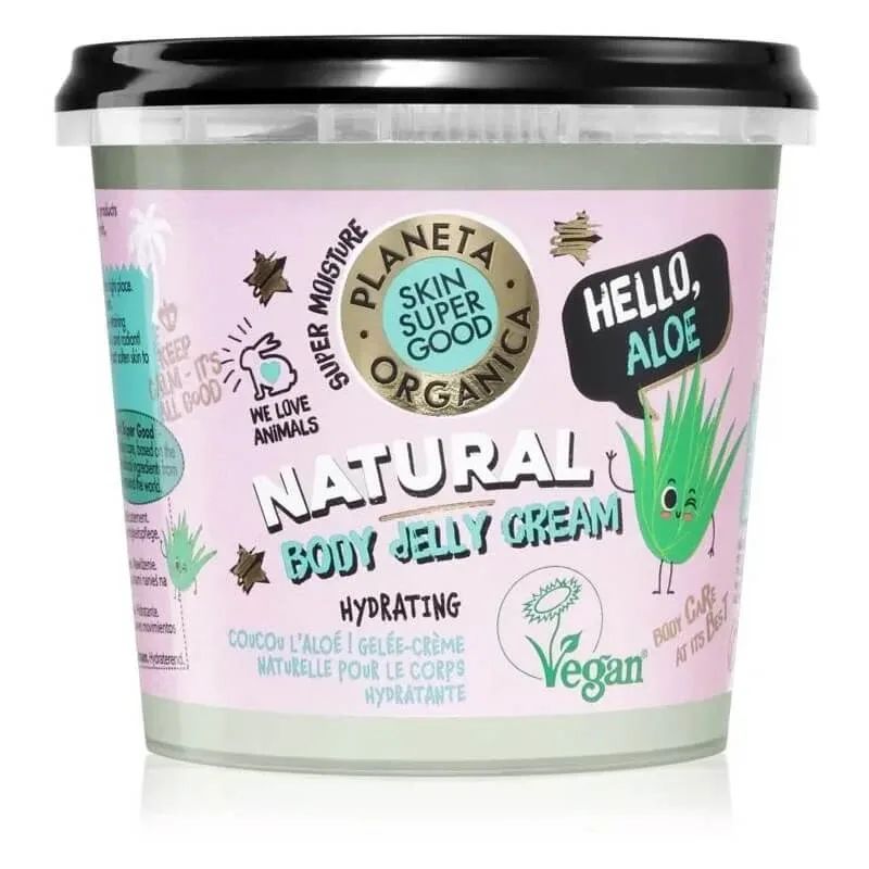 Planeta organica Hello aloe cremă-gel hidratantă pentru corp 360 ml — preț și oferte