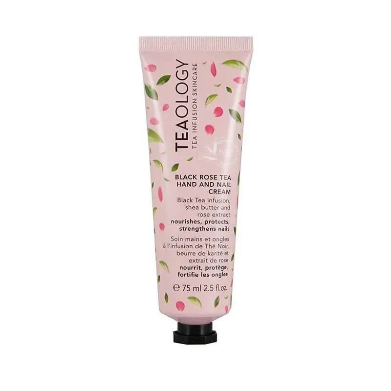Teaology Tea infusion skincare - cremă pentru mâini și unghii cu ceai de trandafir negru, 75 ml — preț și oferte