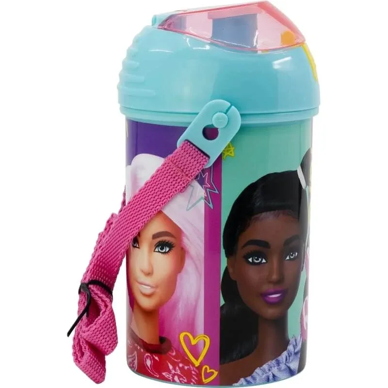 Stor Barbie - sticlă de apă cu curea de umăr, 450 ml — preț și oferte