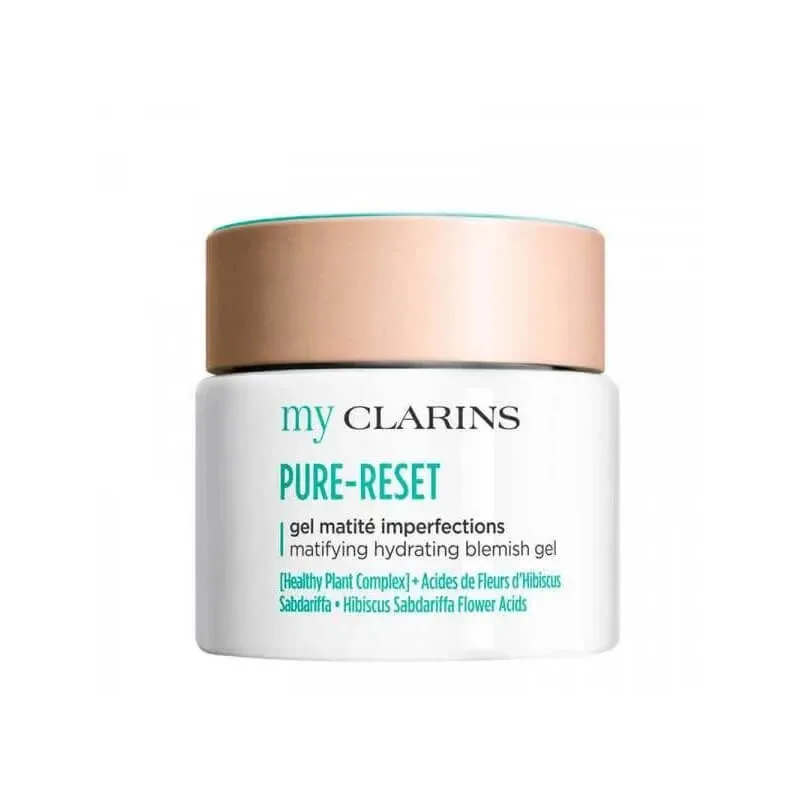 Clarins my clarins pure-reset - gel matifiant pentru imperfecțiuni 50 ml — preț și oferte