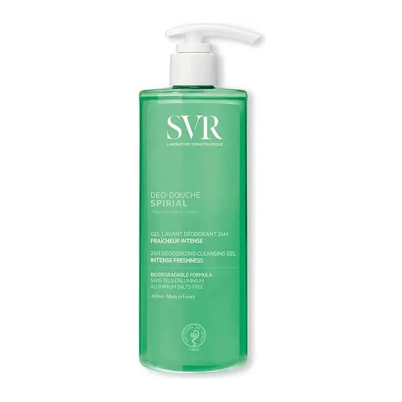 Laboratoires SVR Déo-douche Spirial – gel de curățare 400 ml SVR LABORATORIES — preț și oferte