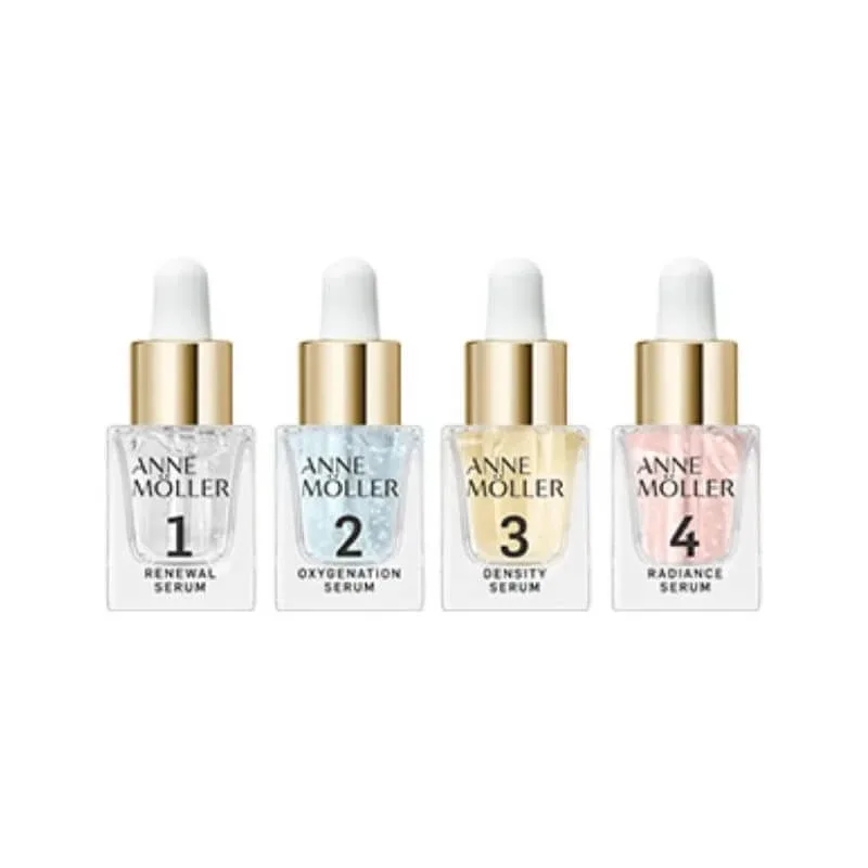 Anne Moller Livingoldage Beauty Therapy – tratament intensiv de 28 de zile – 4 x 10 ml — preț și oferte