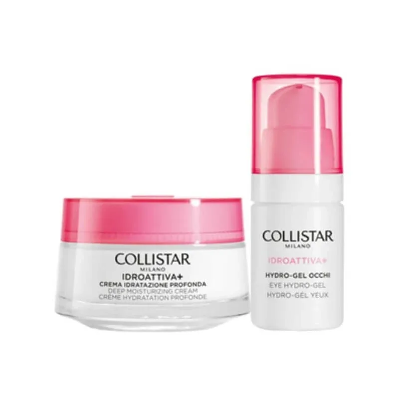Set Collistar Idroattiva + cremă de hidratare profundă + gel pentru ochi cu efect răcoritor — preț și oferte