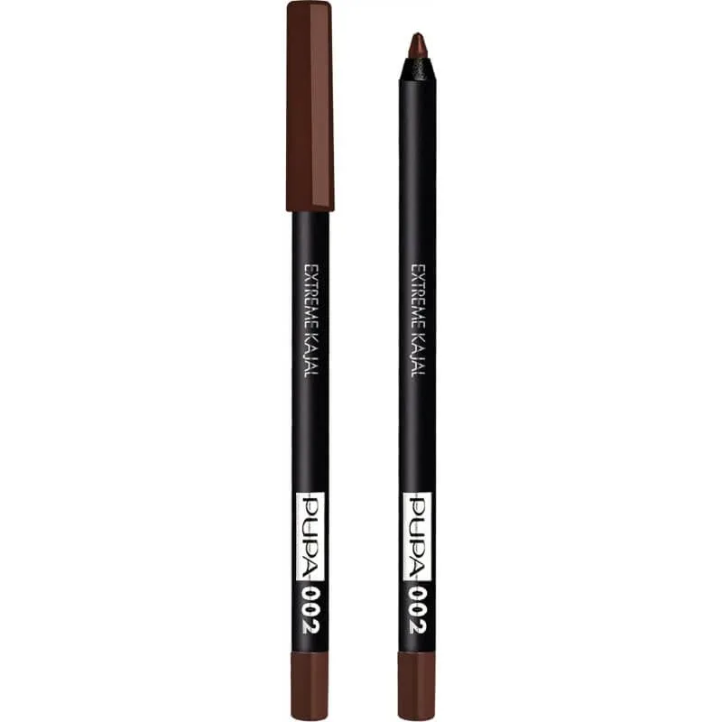Pupa Extreme Kajal – creion de ochi cu intensitate extremă nr. 002 Extreme Brown — preț și oferte
