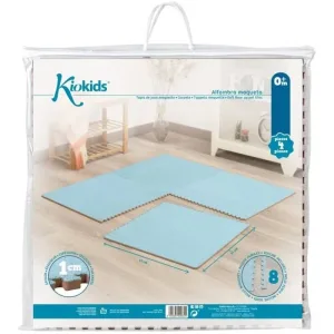 Kiokids Covor-puzzle pentru copii din spumă EVA, albastru
