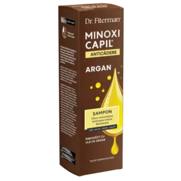 Sampon Anticadere Argan Minoxicapil, Dr. Fiterman | 200 ml FITERMAN PHARMA — preț și oferte