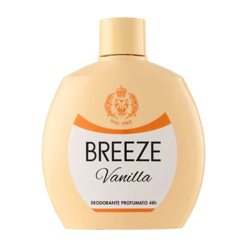 Breeze Vanilla - deodorant cu eficacitate de 48 de ore, fără săruri de aluminiu, 100 ml — preț și oferte